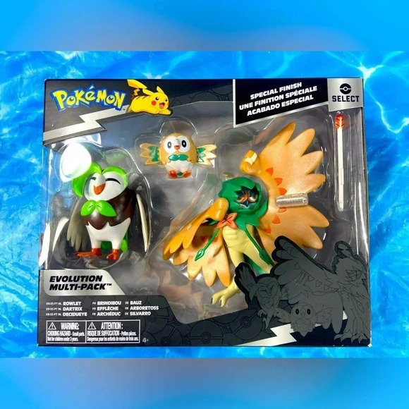 Pokémon - Special Finish Evolution Multi Pack Figures -  BNIB 🦉 - Picture 1 of 9